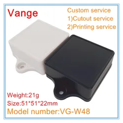 Vange wire junction box 51*51*22mm ABS plastic instrument case PCB box