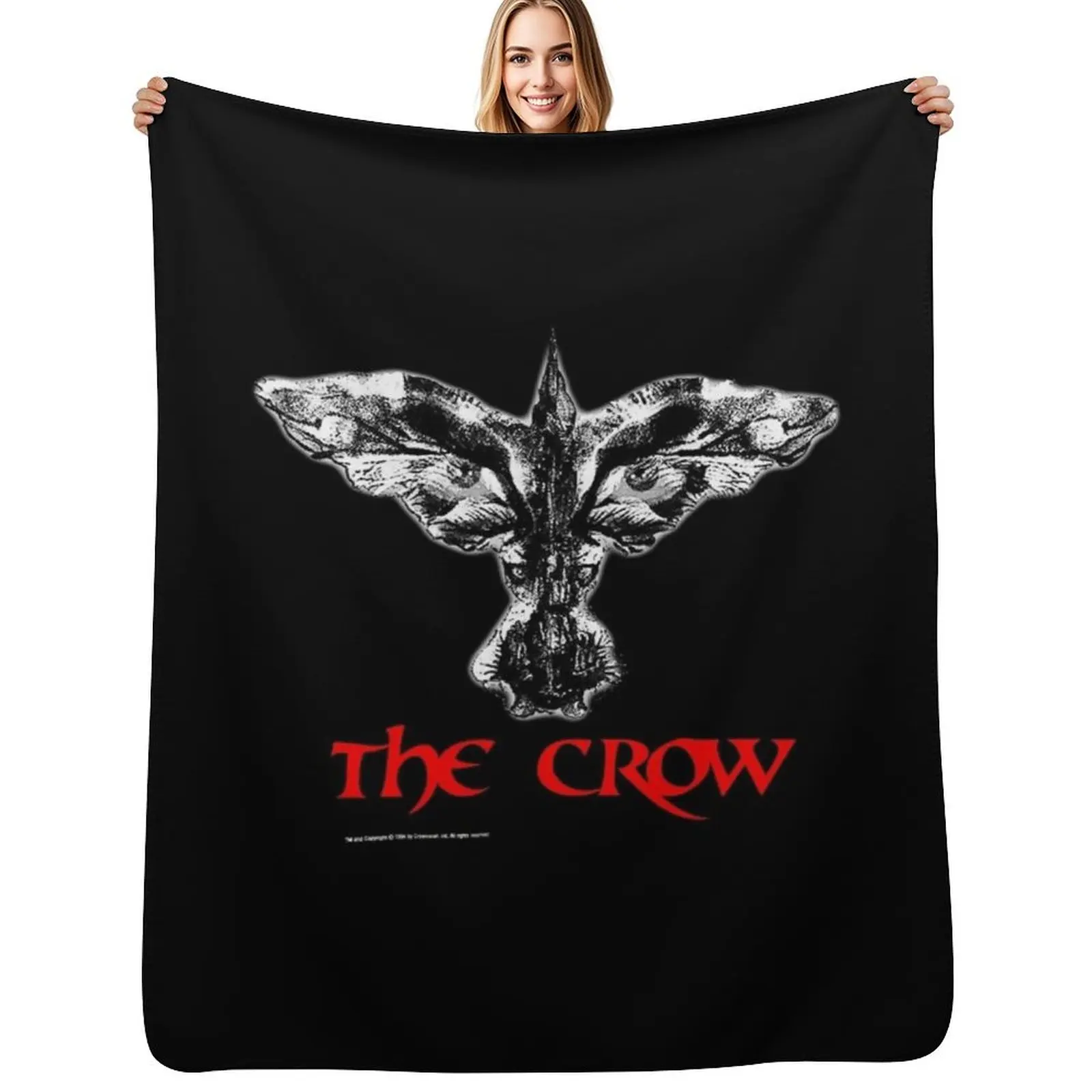 

Vintage-1994-The-Crow-Deadstock Throw Blanket Summer Sleeping Bag Blankets