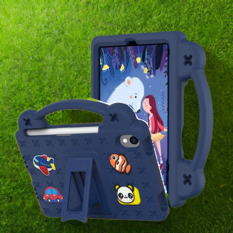 

New Tablet case for IPad Mini 7 2024 For iPad mini 6 A2567 A2568 A2569 Kids Students Nontoxic EVA Drop-proof Anti-fall Cover