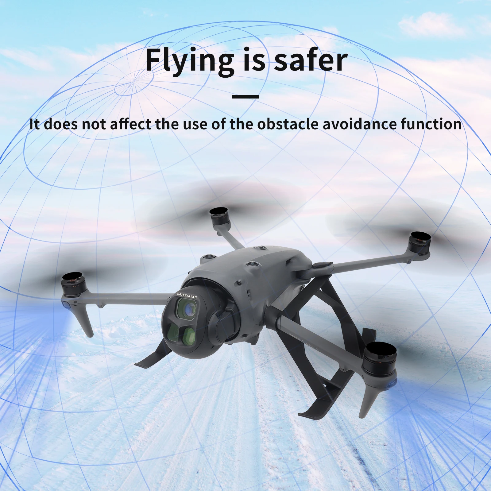 

Heightening Tripod for DJI Mavic 4 Pro Increased Height Bracket Landing Gear Drop and Scratch Protection Bracket