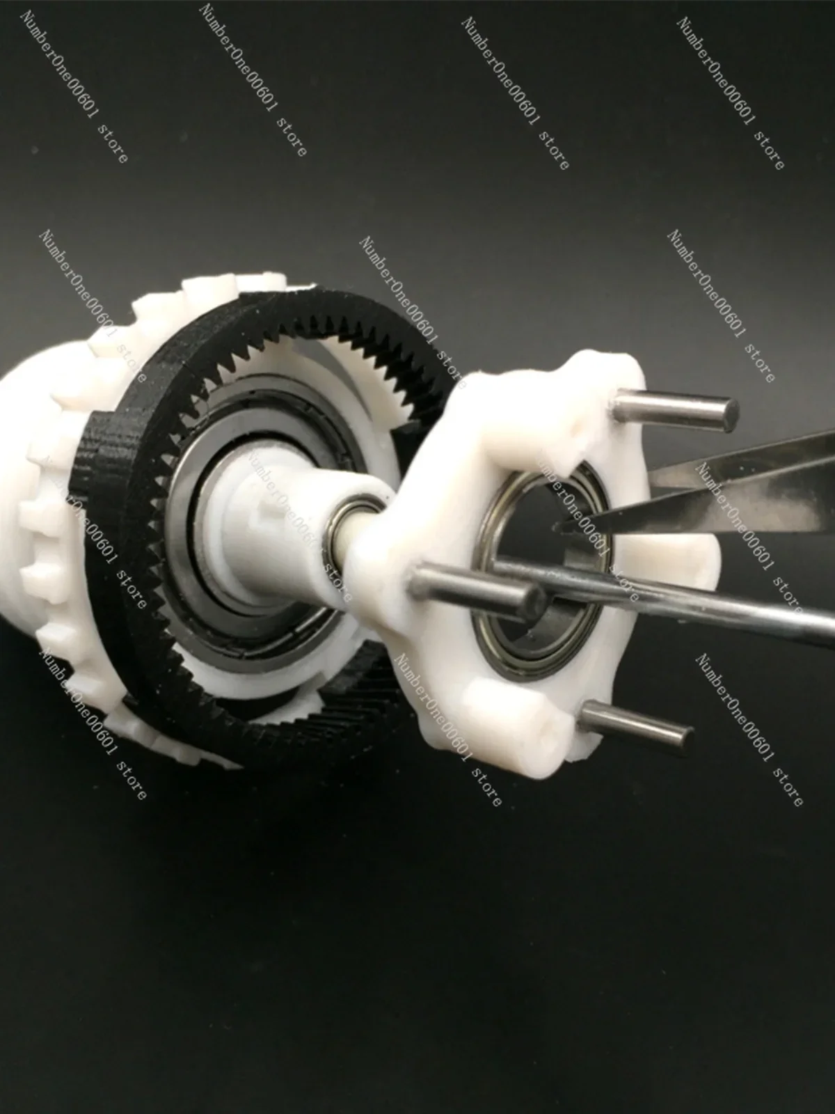 Car 6AT Gearbox Planetary Gear Set Model Demonstration 6 Forward Gear and Reverse Gear with Multi-Piece Clutch