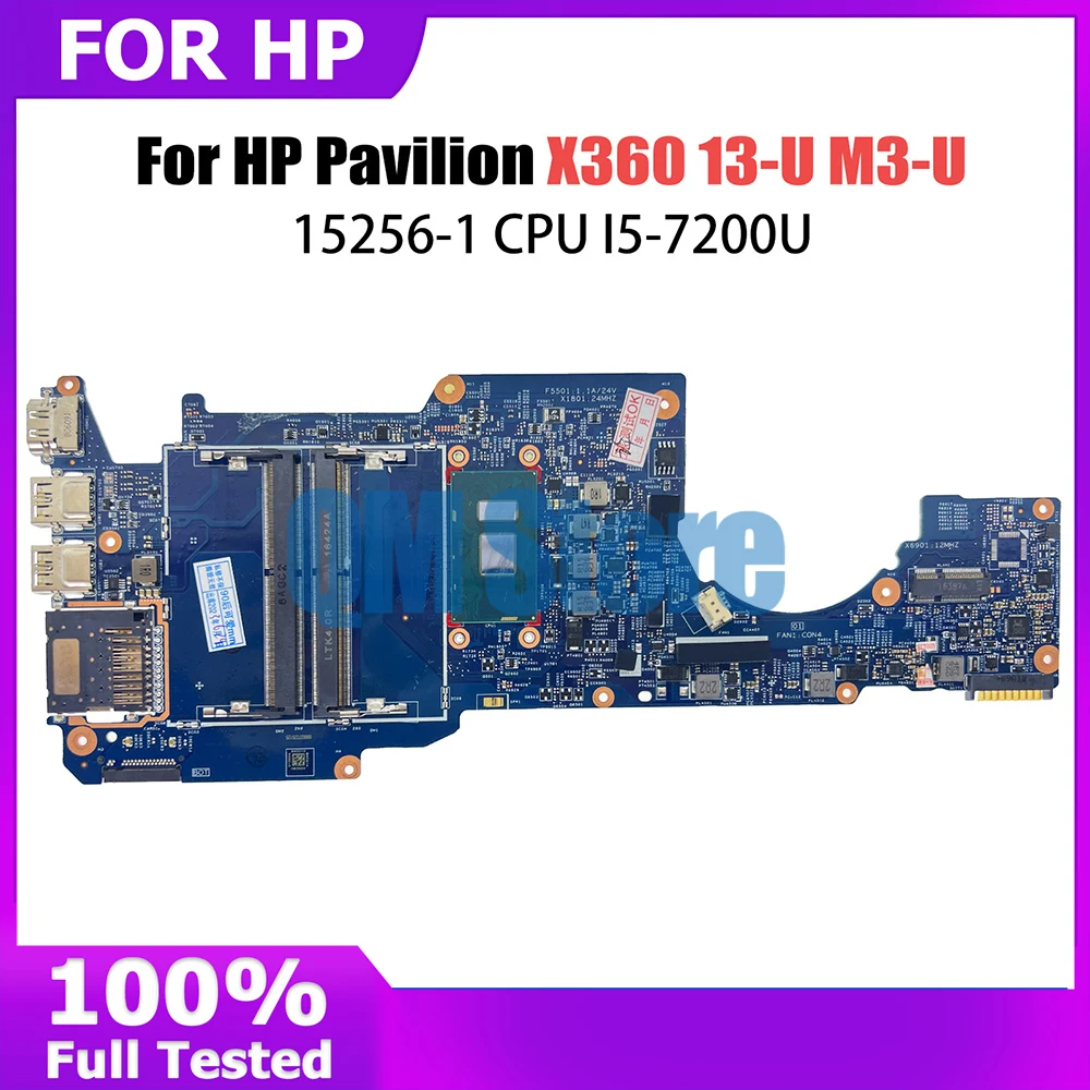 

903237-601 Mainboard For HP Pavilion X360 13-U TPN-W118 Laptop Motherboard 15256-1 448.07M07.0011 With I5-7200U DDR4 Board