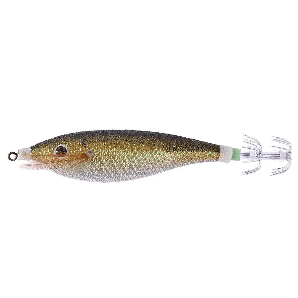 Long Distance Wood Shrimps Lures Luminous Artificial Luminous Squid Jig Simulation High Quality Octopus Lure Freshwater