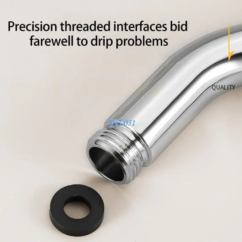 

E15A Pack of 3 Shower Head Elbow Connectors 135 Degree Flexible Adjustment Designs