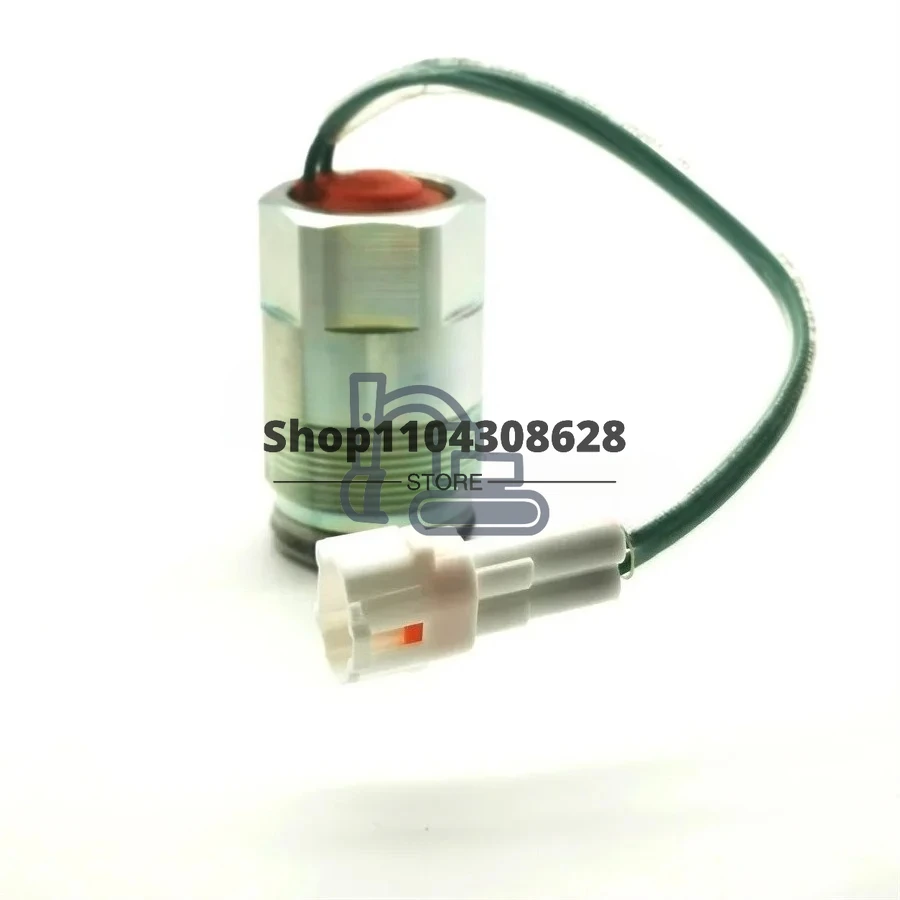Hydraulic Lock Solenoid Valve KDRDE5K-10,SH120-2,SH200-2,SH200A2,SH200-3,SK200-5,DH220-5,K3V112 Hydraulic Pump Solenoid