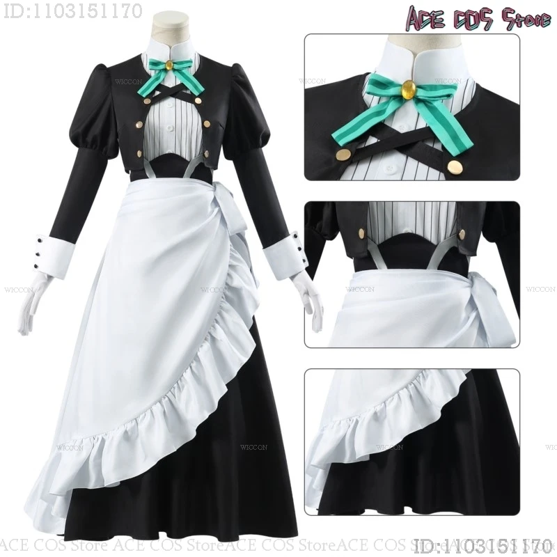 You are Ms. Servant Yuki Yuki Yokoya Xue Cosplay Costume Anime Wig Cosplay Halloween Party Cosplay Suit Maid Dress Women Clothes