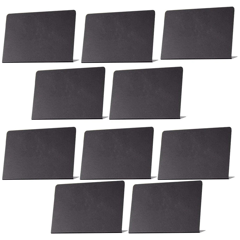 

PVC Table Cards Waterproof Mini Chalkboard Signs Memo Boards Price Tags Round Edges Smooth Surface Premium Material Fall