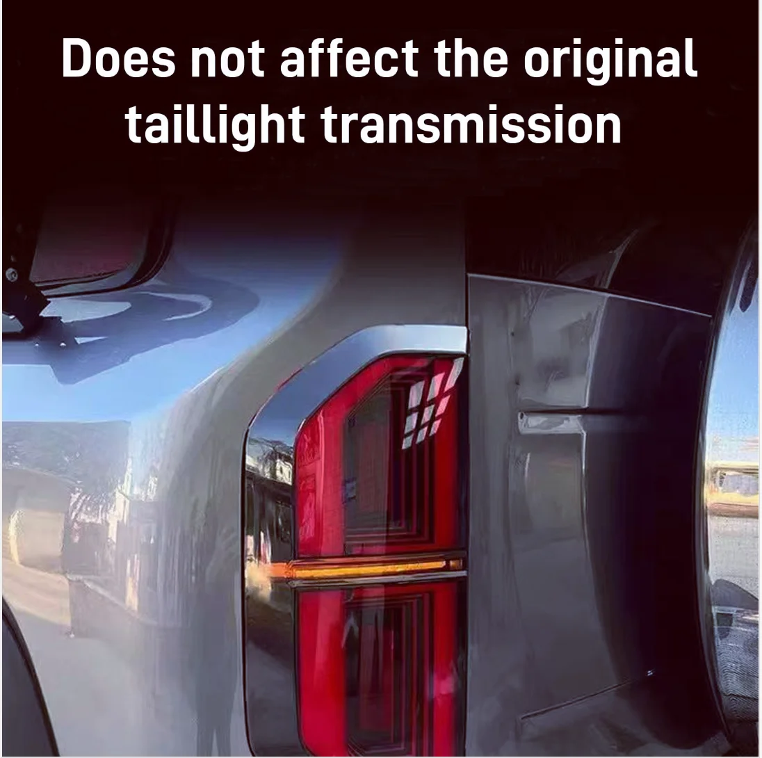 

Tail light protective cover for BYD Leopard 5 Smoked Tail Light Cover Protective Case Protective Shell Exterior Conversion APair