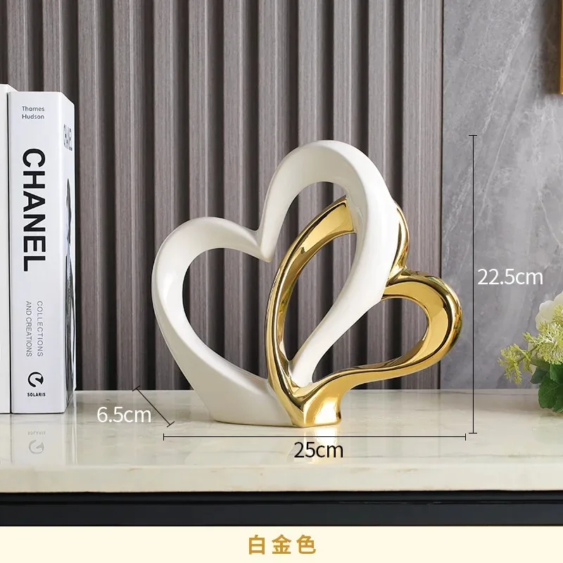 Modern Love, Simple and Luxury Decoration, Living Room, foyer, wine cabinet, TV cabinet, high-end home gift decorations