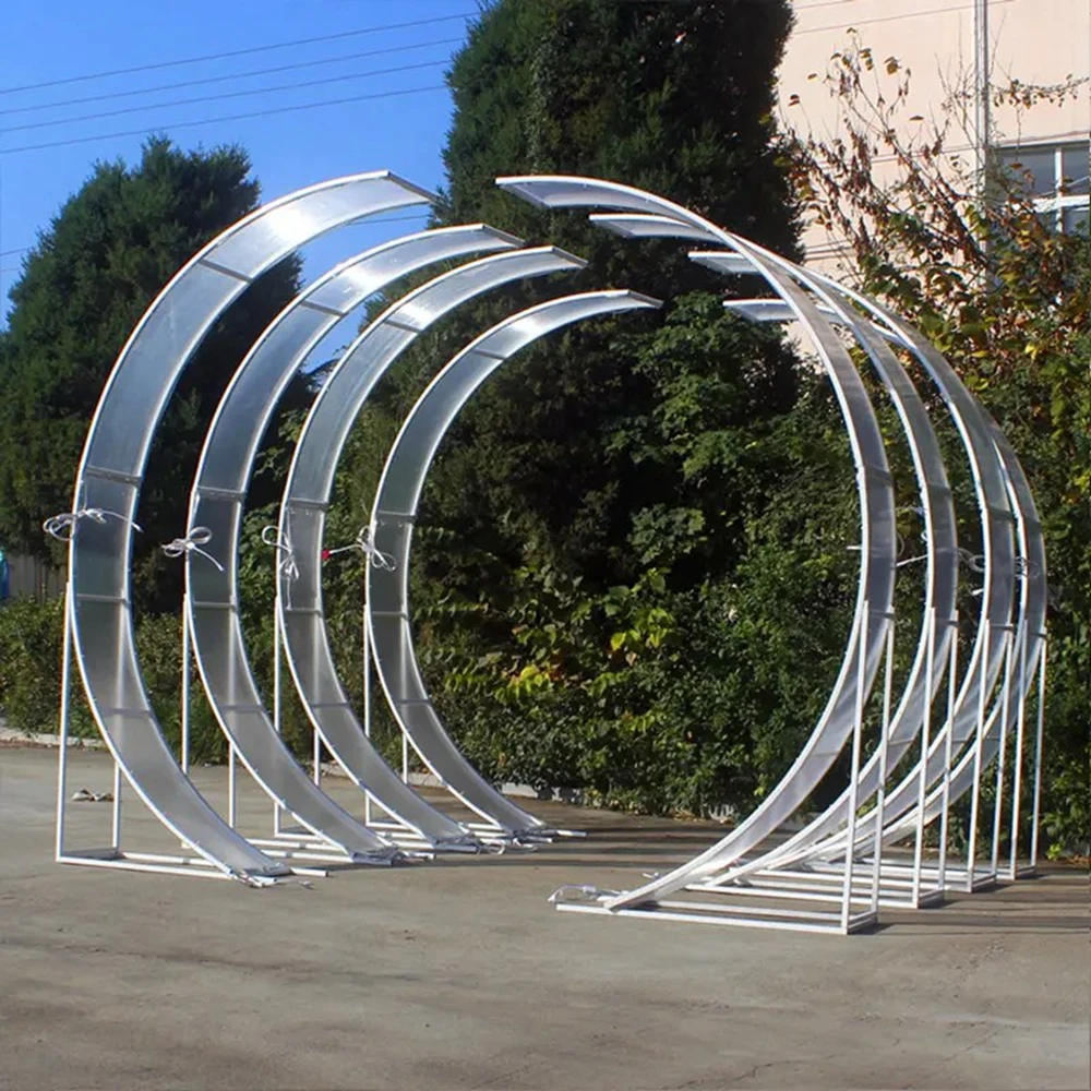 280x320cm) conjunto de telón de fondo de escenario de boda grande personalizado arco de soporte de fondo de Metal para decoración de salón de eventos de boda