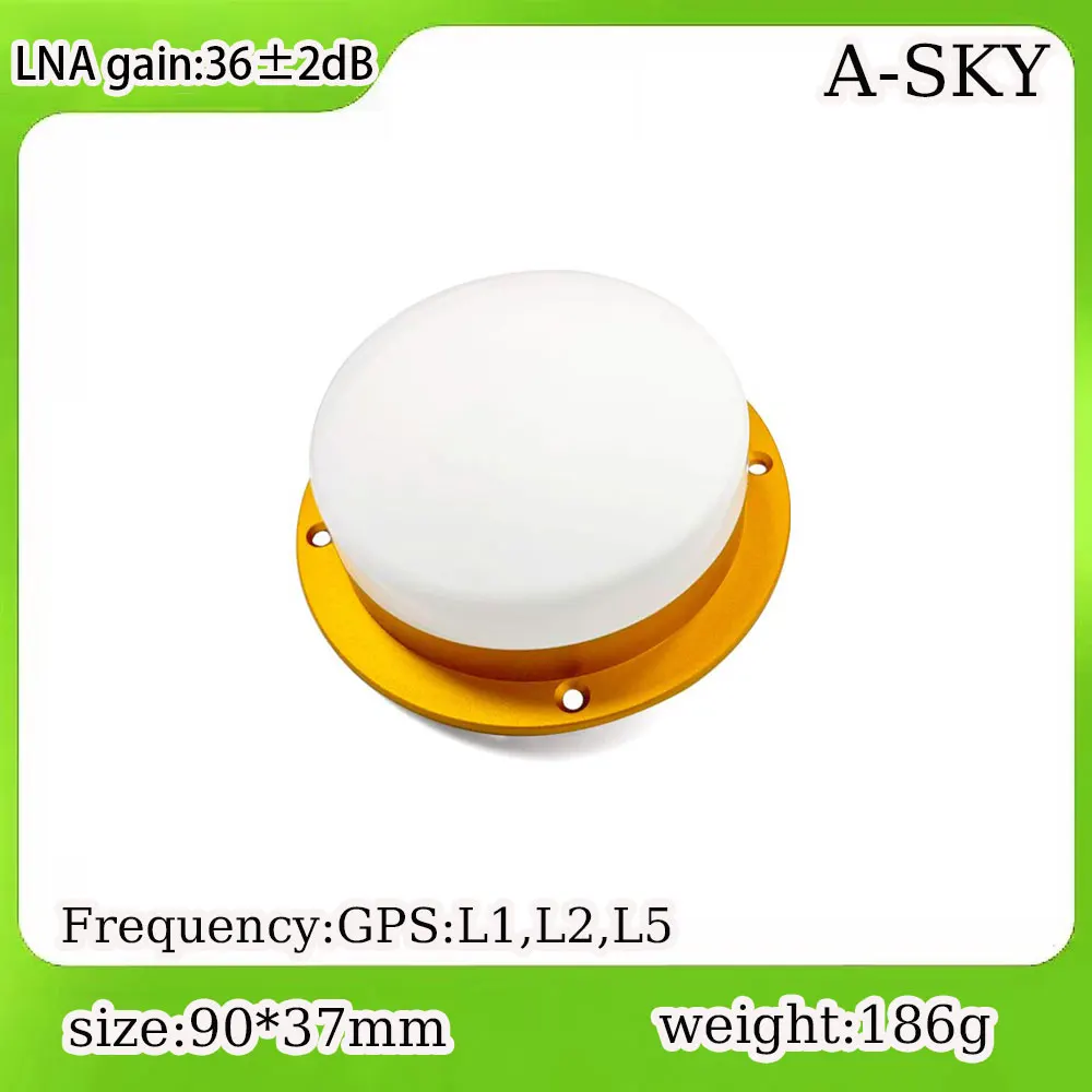 

Антенна GPS RTK для геодезических работ, аэрокосмическая, четырехзвездная, многочастотная, дифференциальная, высокоточная, водонепроницаемая, для БПЛА и сельского хозяйства