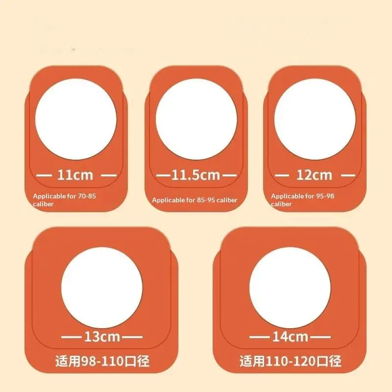 100 Sheets Cup Sealing Paper Film Coffee Tea Milk Drink Packaging Pads Leak Proof Paper Film Crimper Round Shape Bottle Sealer