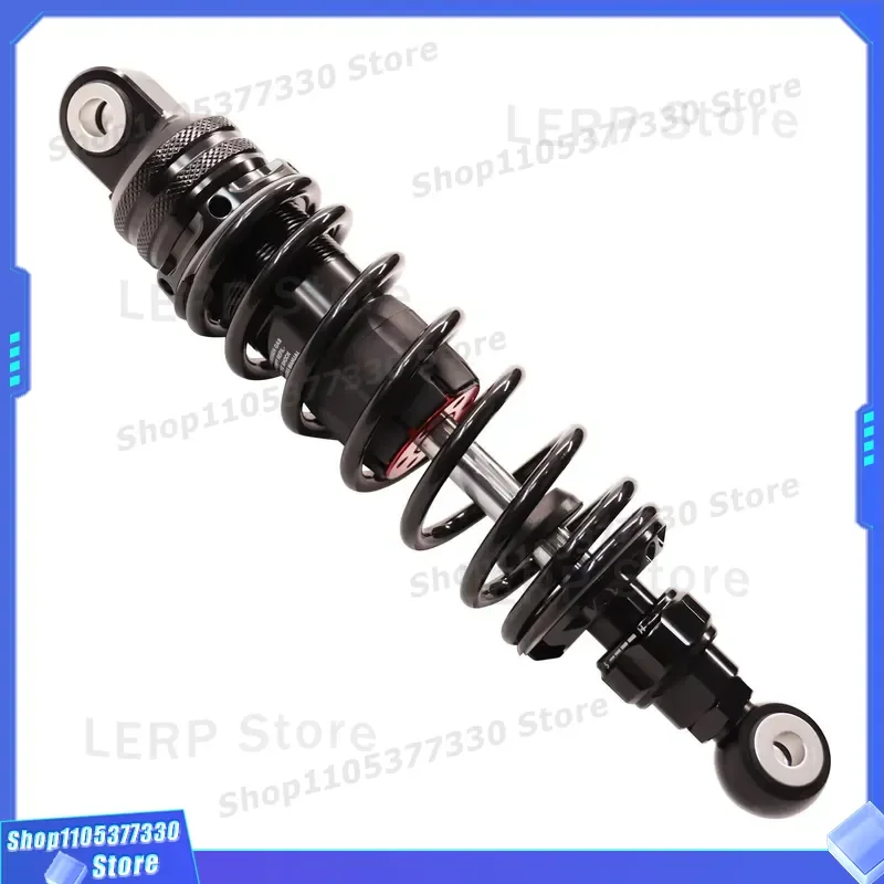 24 Step Adjustable Damping Motorcycle Rear Shock Absorber CNC Machined Spring Modified Suspension for Bike Upgrade Parts CNC