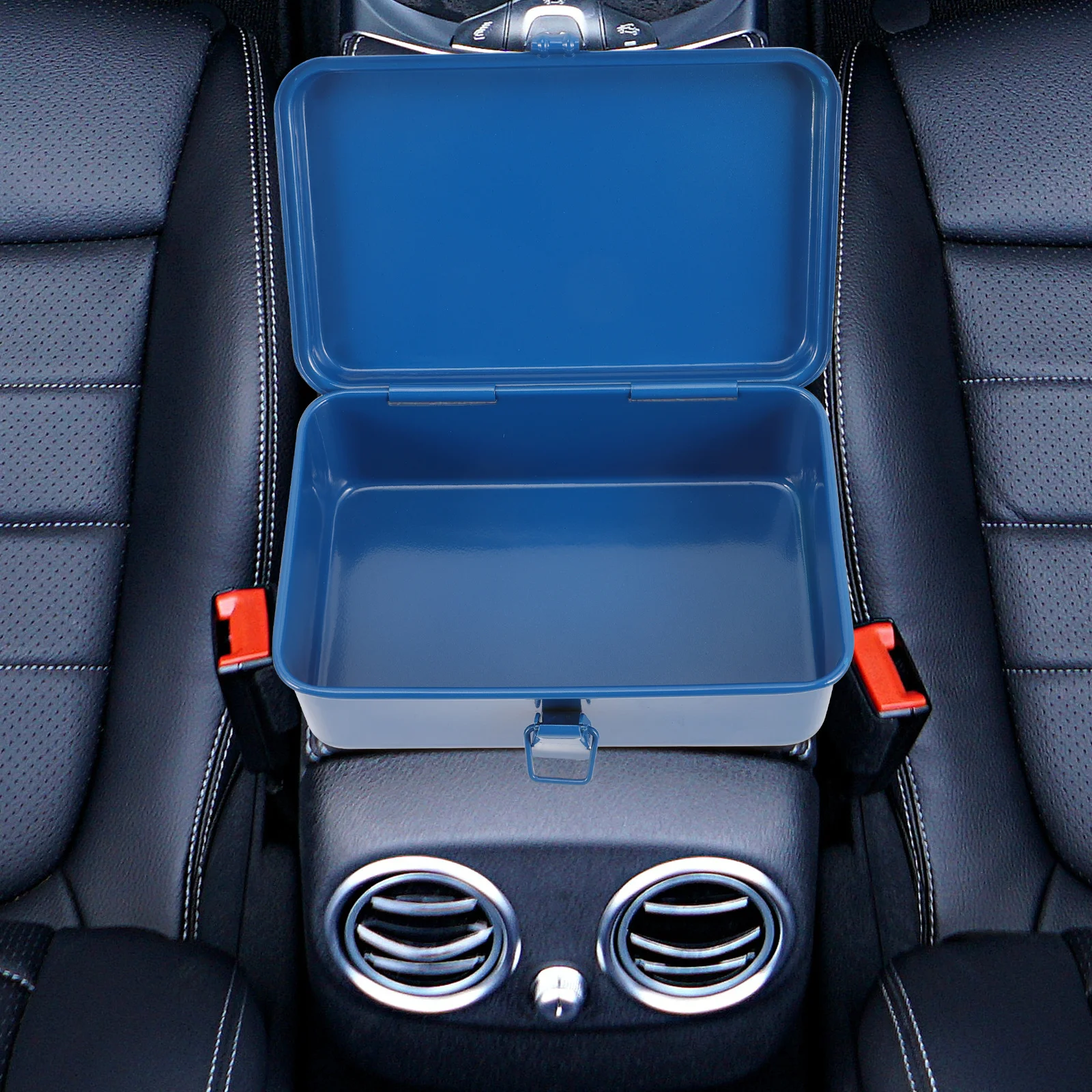 صندوق أدوات ميكانيكا الحديد منظم التخزين أدوات إصلاح الثقيلة حاوية صندوق السيارة صندوق أدوات محمول Atv صندوق البضائع