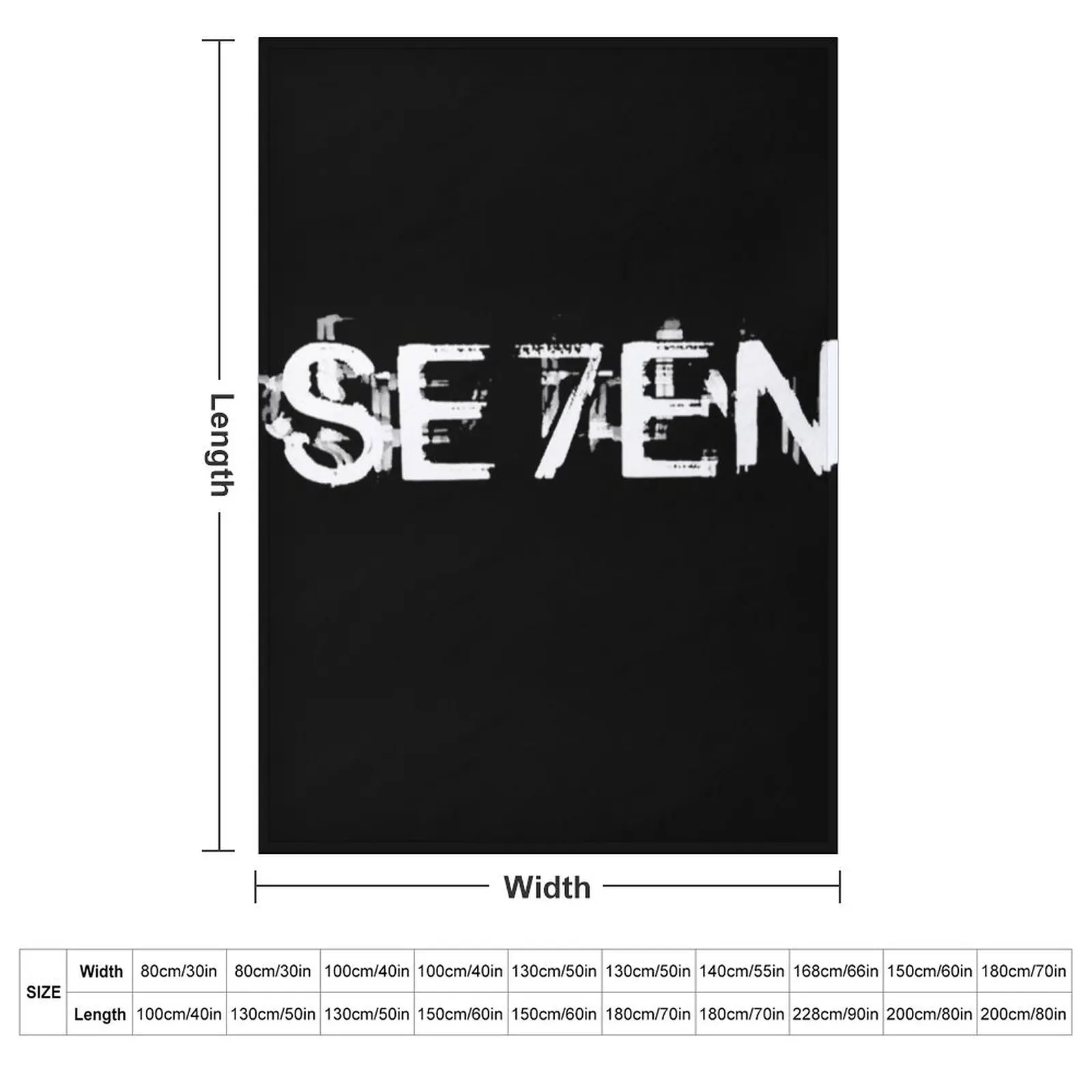 Everything You Wanted to Know About Se7en and Were Afraid To Ask Throw Blanket Retros Cute Luxury Designer Blankets