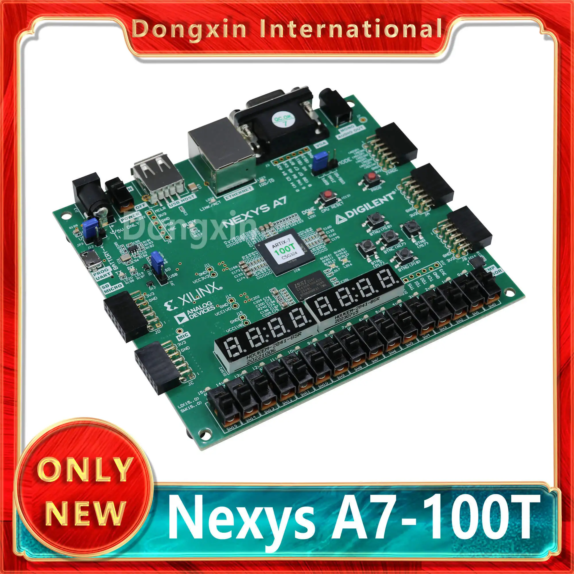 Original Stock Nexys A7-100t Digilent  Xilinx FPGAXC7A410-292