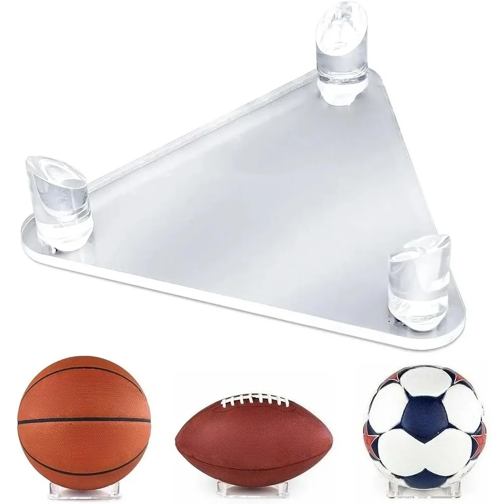 1pc Multi-function Basketball Ball Stand Display Holder Ball Rack Support Base Rugby Display Stand Football Bowling Storage