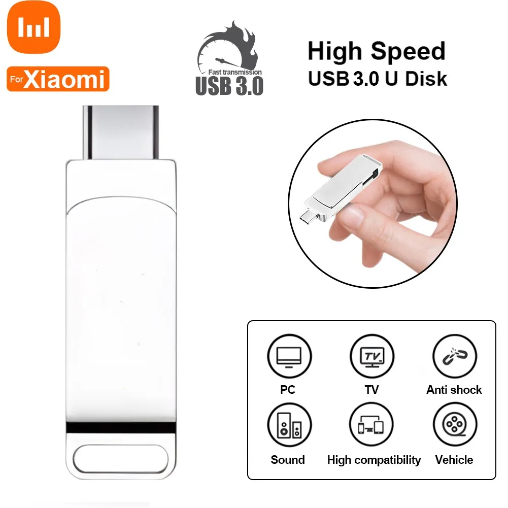 New Mini Portable Usb Flash Drive 3.0 High-speed Flash Drive 256G 1T 2T USB PEN DRIVE External Flash Memory For Laptop Desktop