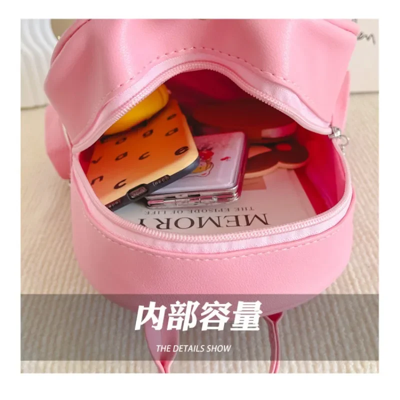 Disney Frozen Princess Backpack for Girl Kindergarten Student Kids Toddler School Bag Cute Cartoon Cartoon Kawaii Bag