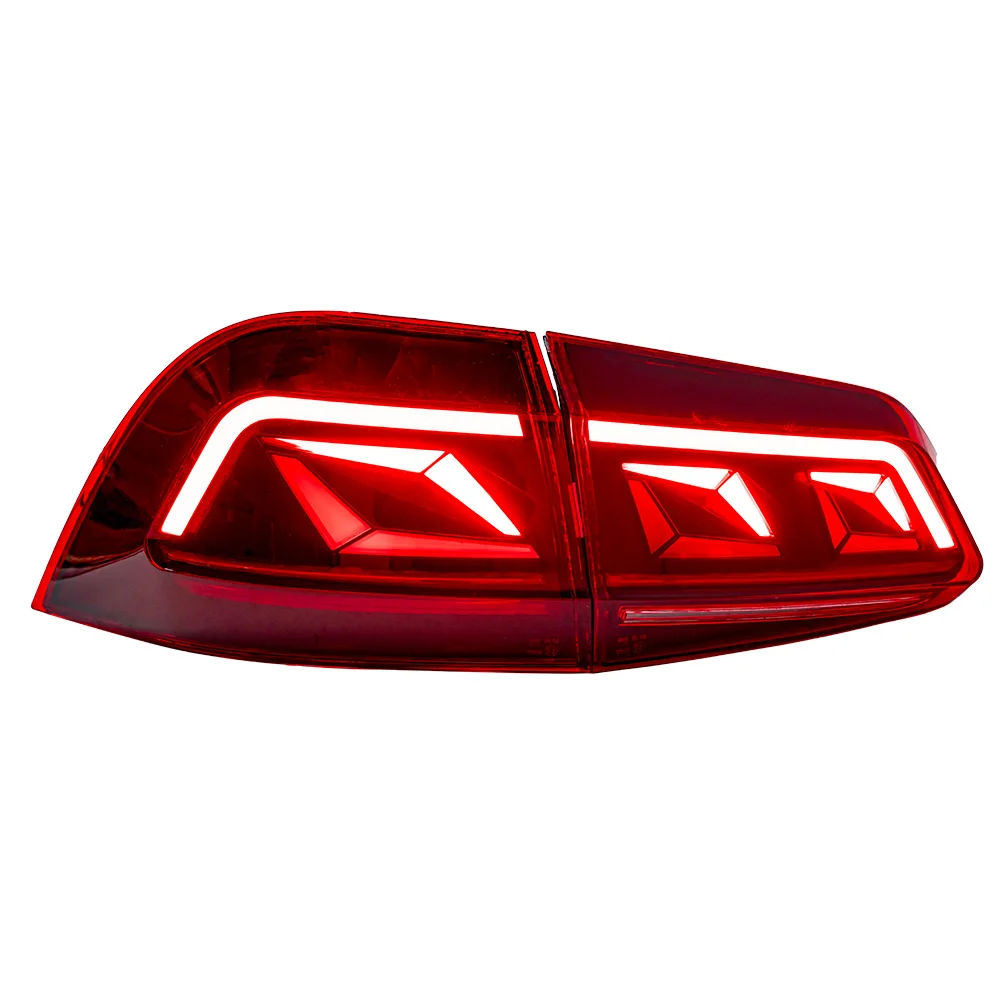 Tail Lights For VW Touareg Led Tail Lamp 2011-2016 Touareg Rear Stop Light Reverse Signal Brake DRL Automotive Accessories