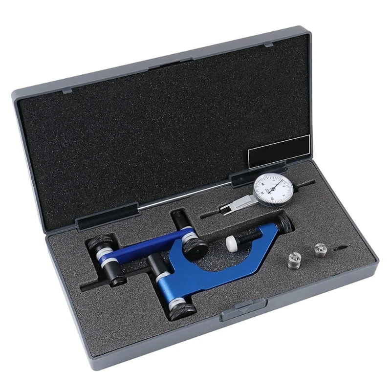 Metal Crafted Dials Test Indicators Instrument With Fixed Arch Stand Bracket For Professional Engineering Manufacturing