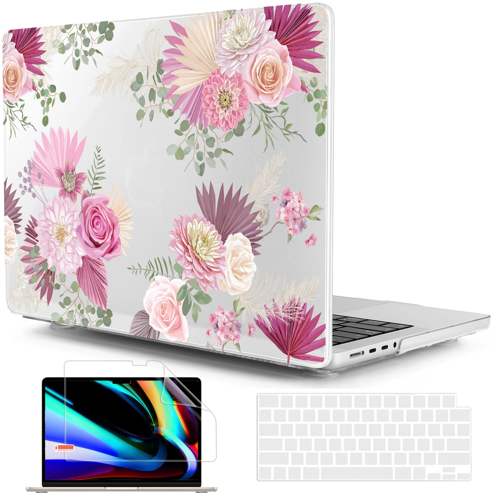 Laptop Case Hoes Voor Macbook Air 13.6 M3 A3113 2024 Air 15 Case 15.3 Inch A3114 Pro 13.3 A1278 Retina 13 A1502 Pro 14 16