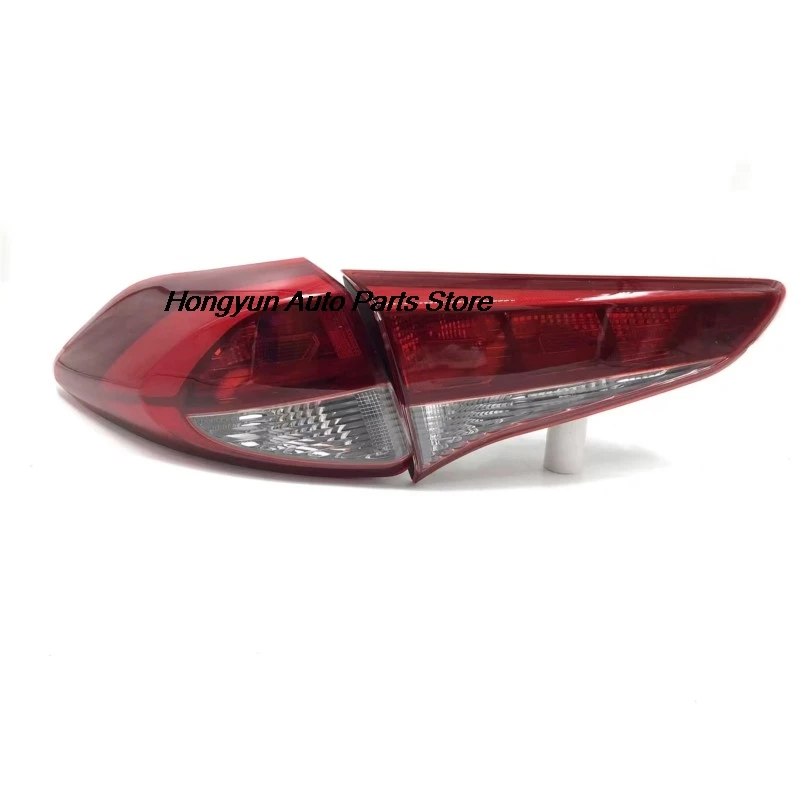 For Hyundai Tucson 2015 2016 2017 2018 Auto Tail Light Turn Signal Taillight Housing Lamp Cover Without Bulb Car Accessories