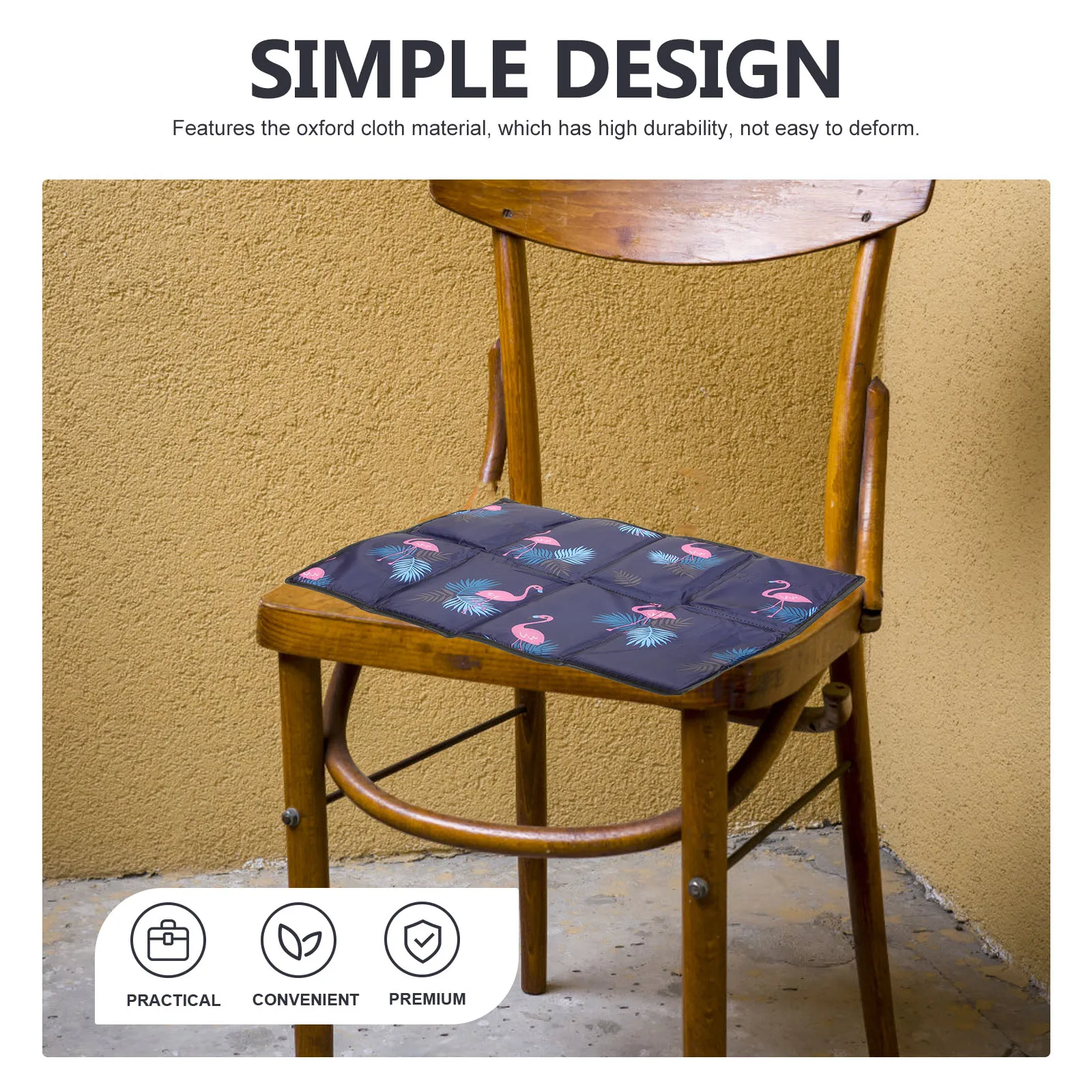 

1pcs Anti-Moisture Camping Seat Pad Oxford Fabric Foldable Portable Picnic Mat Outdoor Chair Cushion Sit Pads Reusable