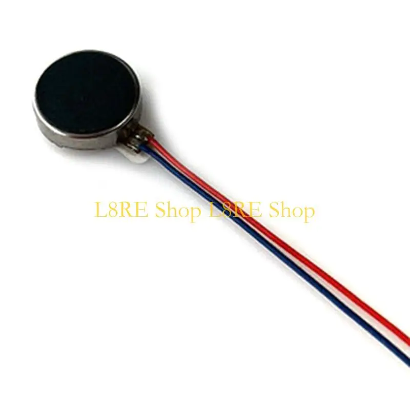 Động cơ rung mini l8re với dây dẫn dây nút phẳng cho máy tính bảng điện thoại động thiết bị thiết bị điện tử mini