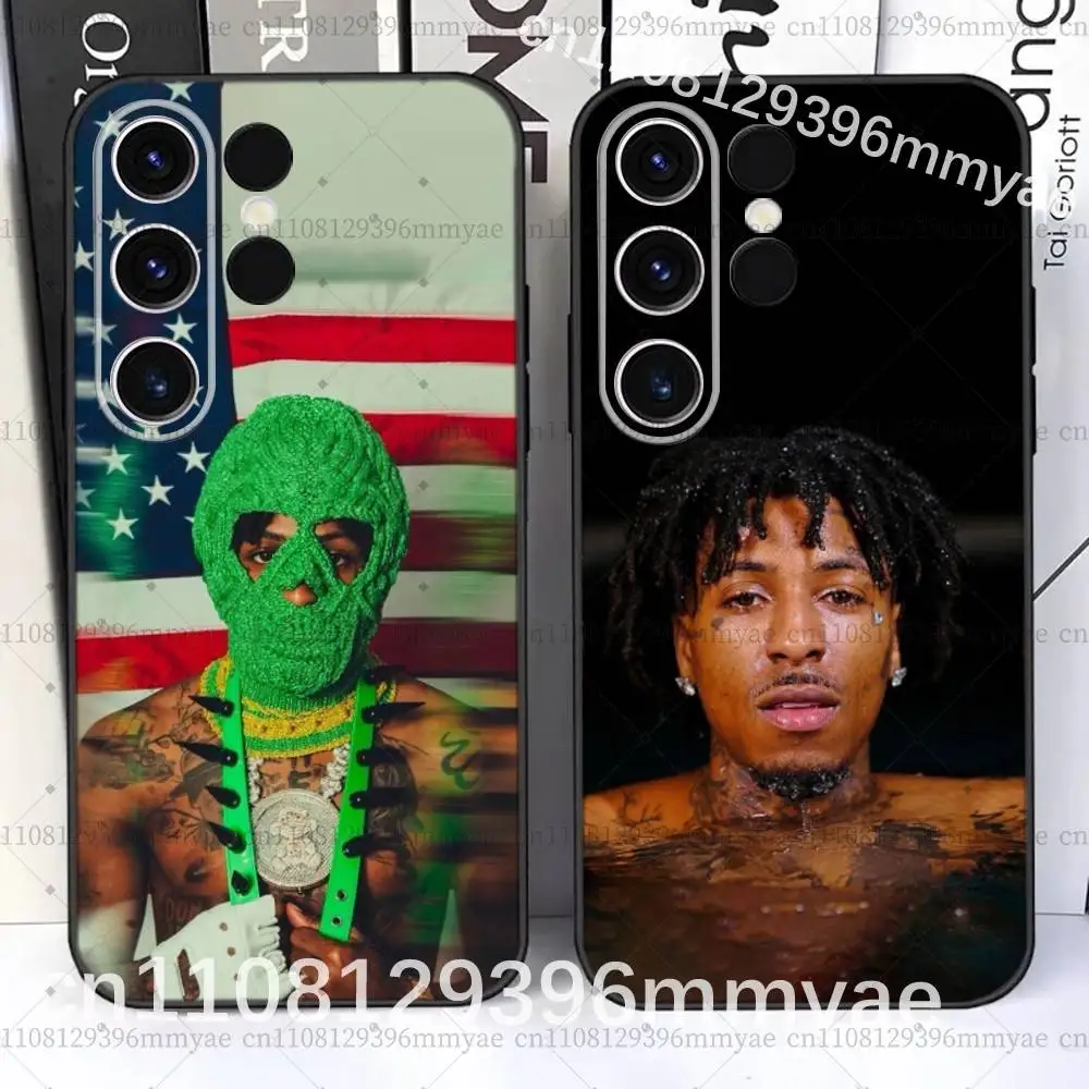 Y-YoungBoy DESHAWN MASA Phone Case For Samsung S26,S25,S24,Ultra,S20,S30,Plus,S22,S23,Ultra,Plus,5G Anti-Scratch TPU Shell