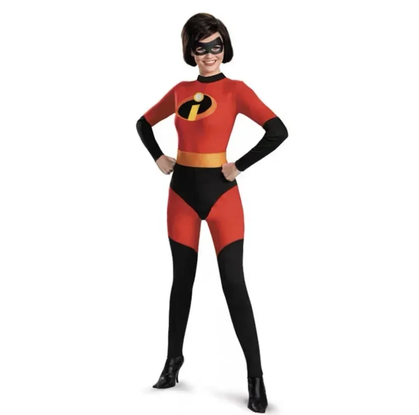 Disney Incredibles 2 Cosplay Costumes Men Women Mr. Incredible Halloween Suits Anime Jack Parr Boys Girls Parent-Child Costumes