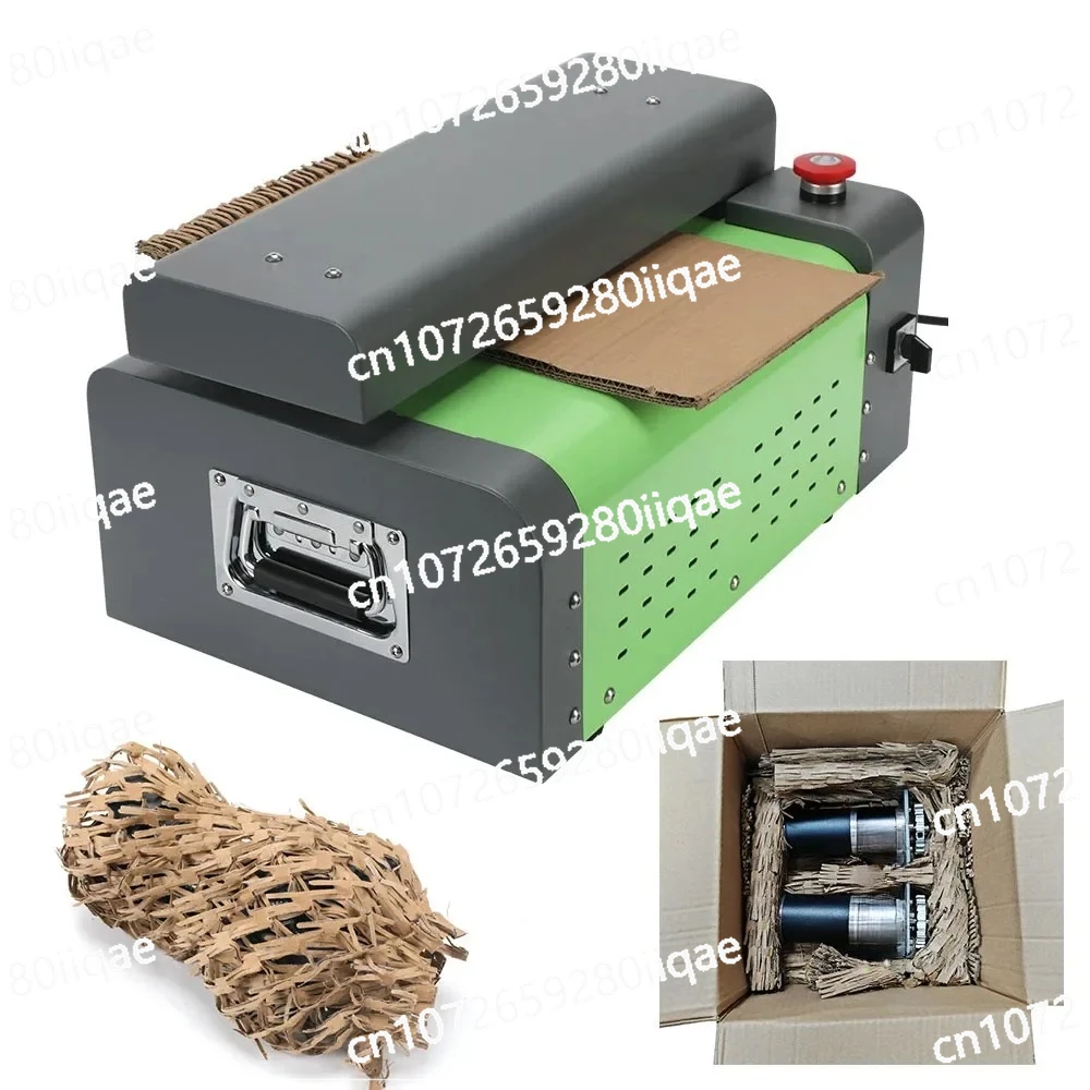 

Маленькие отходы Гофрированные дробилки Переработка картонной защитной упаковки Расширенная машина для резки упаковки бумаги