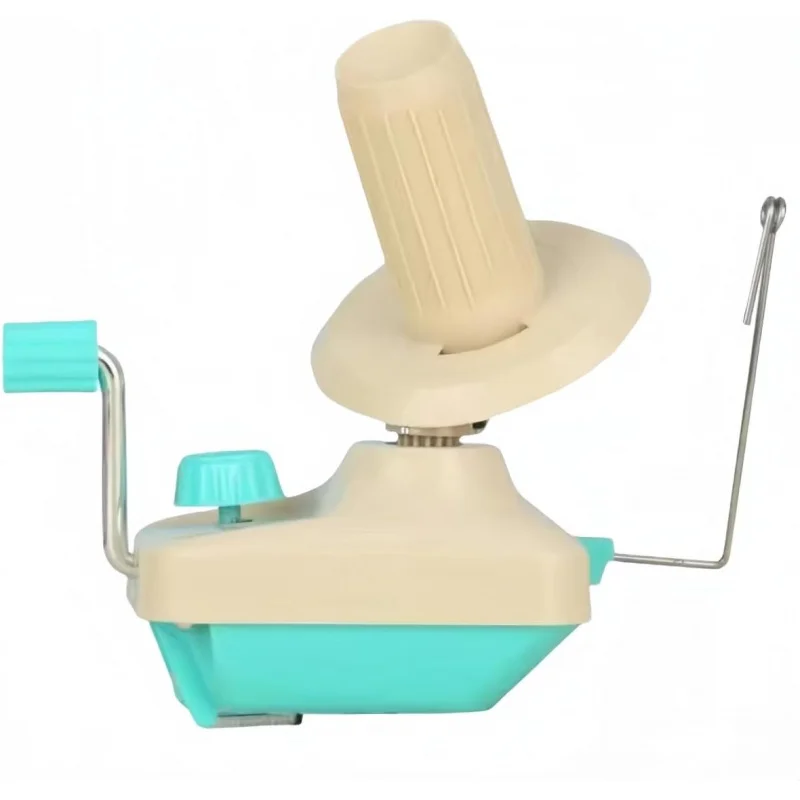 Manual Yarn Ball Winder - Handheld Fiber Wool String Winder For DIY Sewing & Knitting Portable Hand-Cranked Thread Organizer Kit