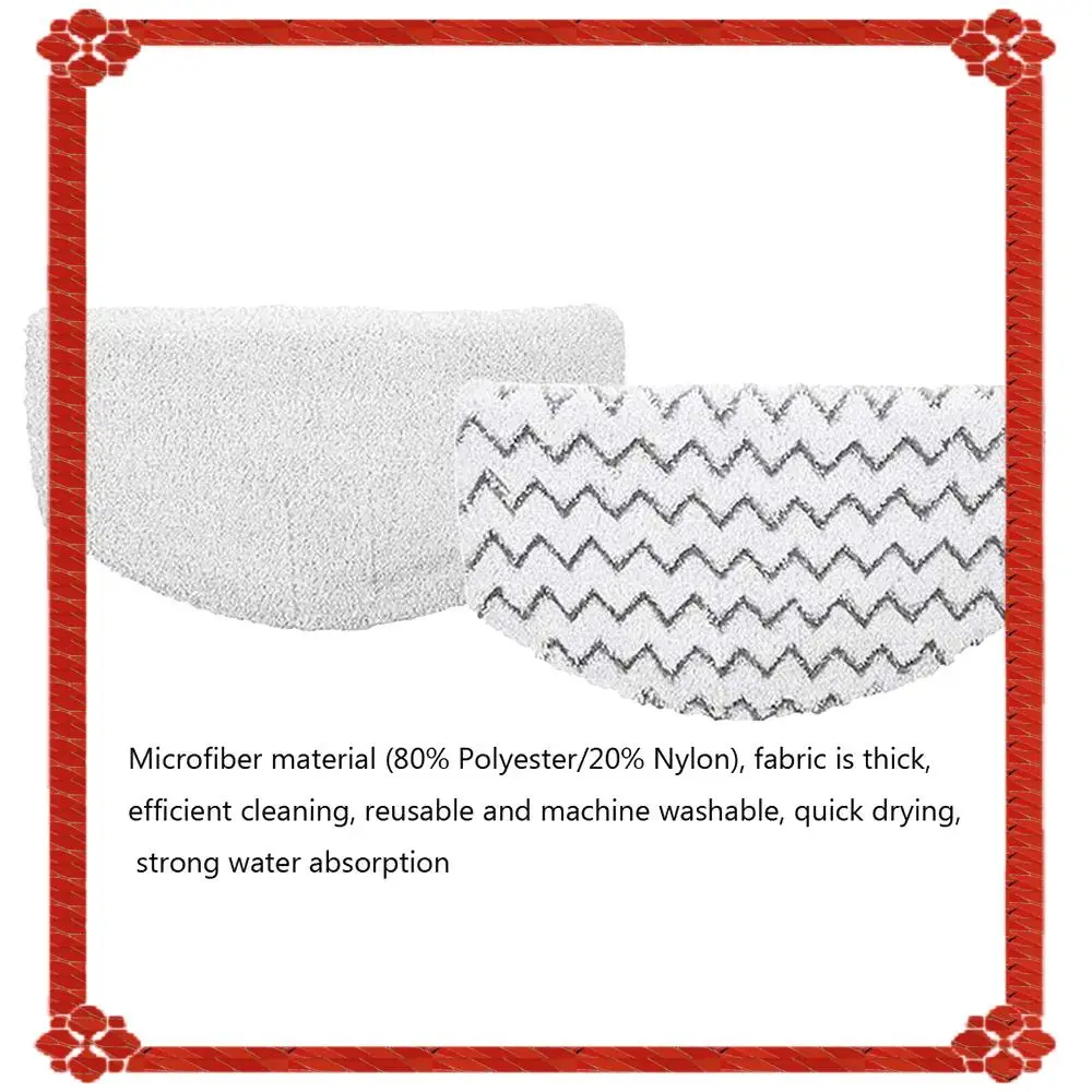 

24-Hour Delivery Washable Steam Mop Pads Replacement For Bissell Powerfresh 1940 1544 1440 Series Steam Mop, Model 1544A, 2075A,