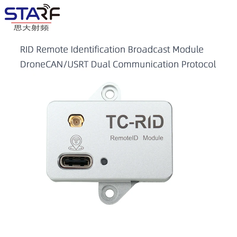 STA TC-RID UAV Identification Code/remote Broadcast Module/ID Module DroneCAN/USRT