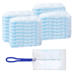 30PCS Dust Magnet Cloth Dust Brush Electrostatic Absorbent Fiber Duster Air-condition Car Furniture Clean Microfiber with Handle