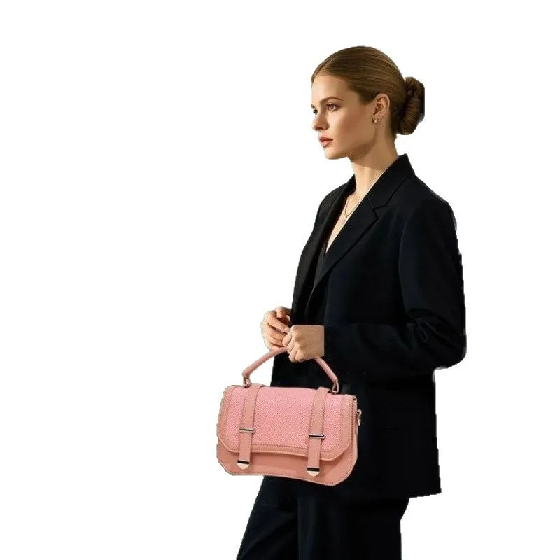 لوكس حقيبة مربعة قمة الموضة مقبض محفظة للنساء العصرية Crossbody حمل حقيبة كتف متعددة الاستخدامات الحد الأدنى من يوم إلى الليل حقيبة #5