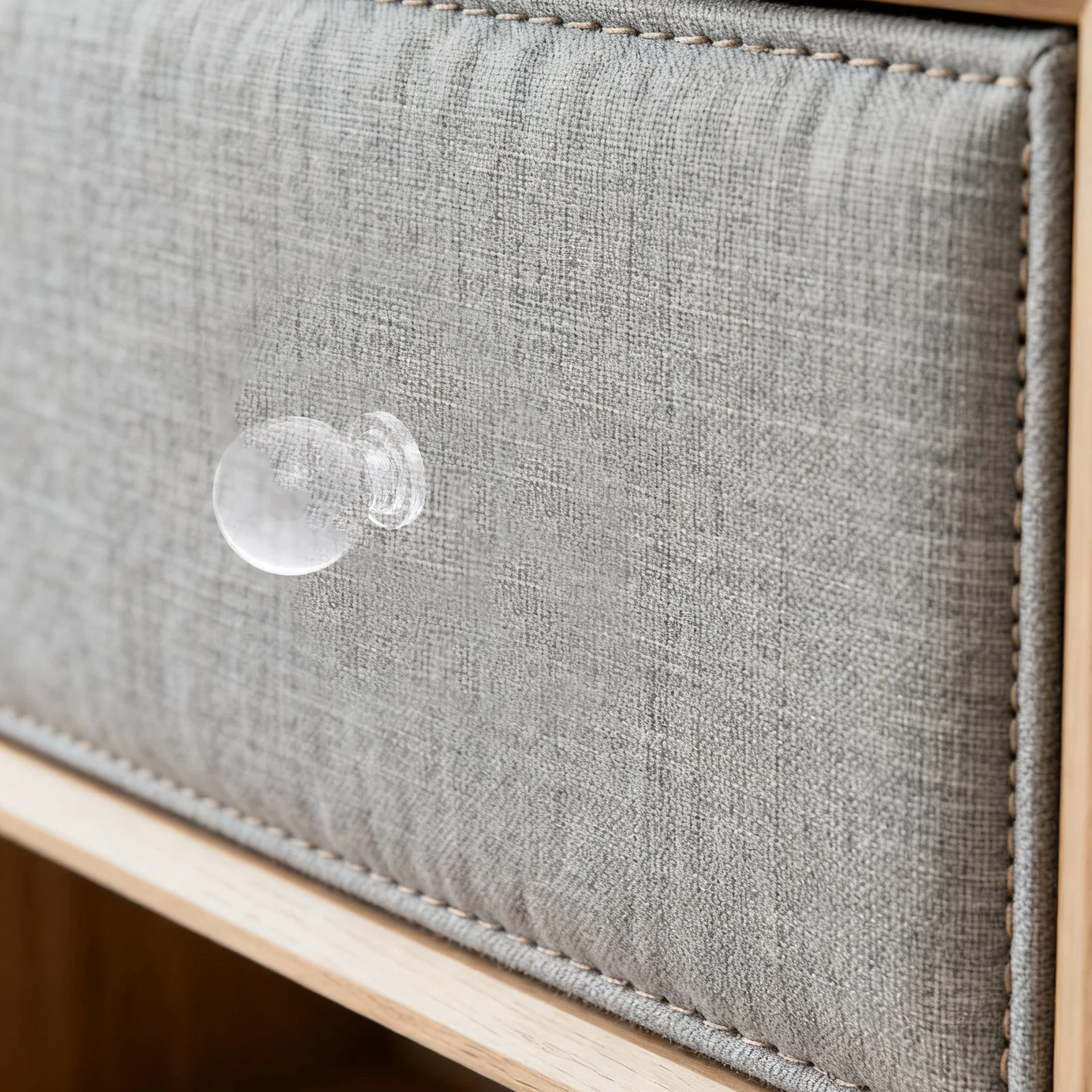 

12Pcs Modern Transparent Clear Acrylic Cabinet Knobs Round Ball Drawer Pulls Decorative Furniture Handles Wardrobe Dresser