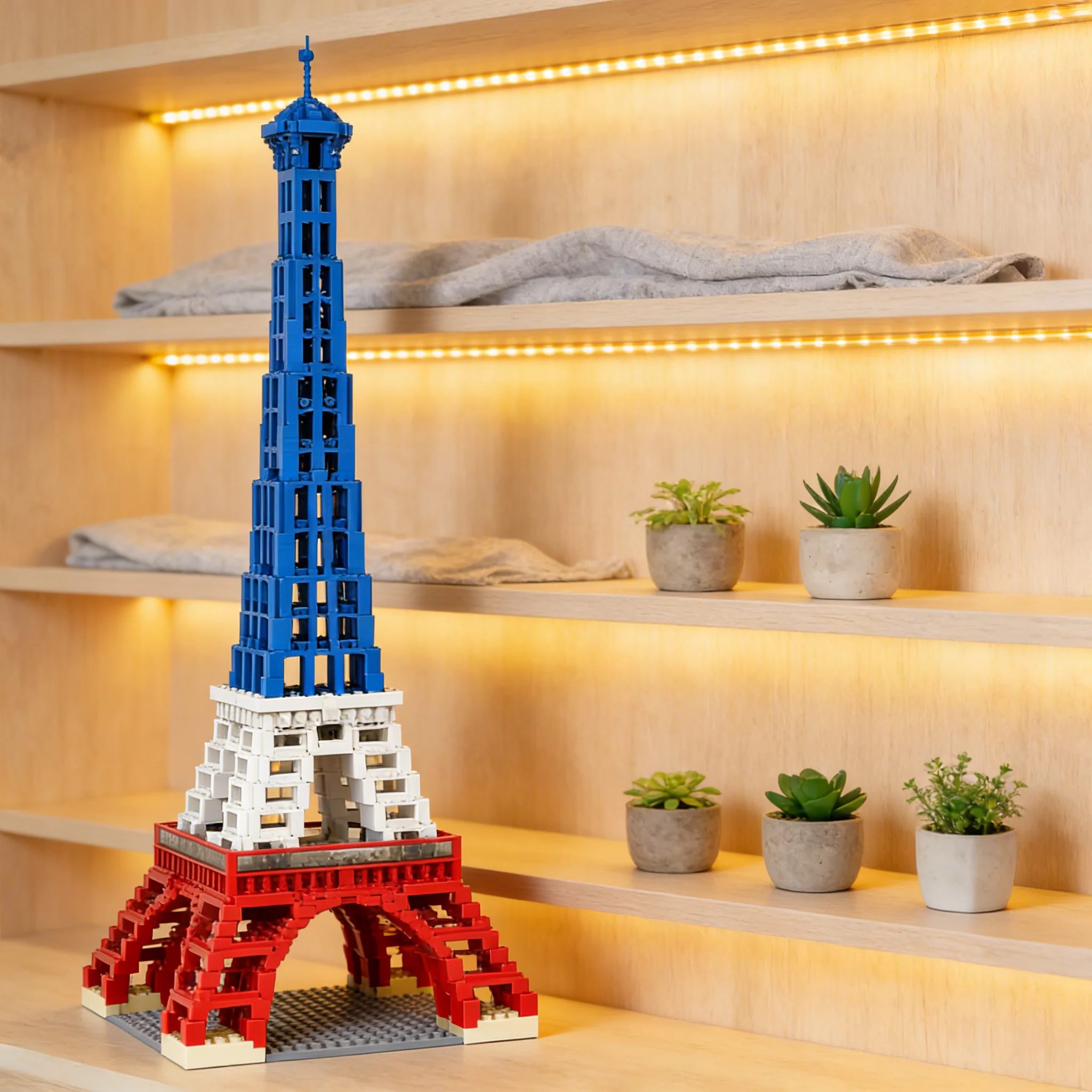 

2974 детали MOC Эйфелева башня с французским флагом, модель Creator Expert, конструктор, креативный подарок, коллекционный декор, премиум-класс для детей