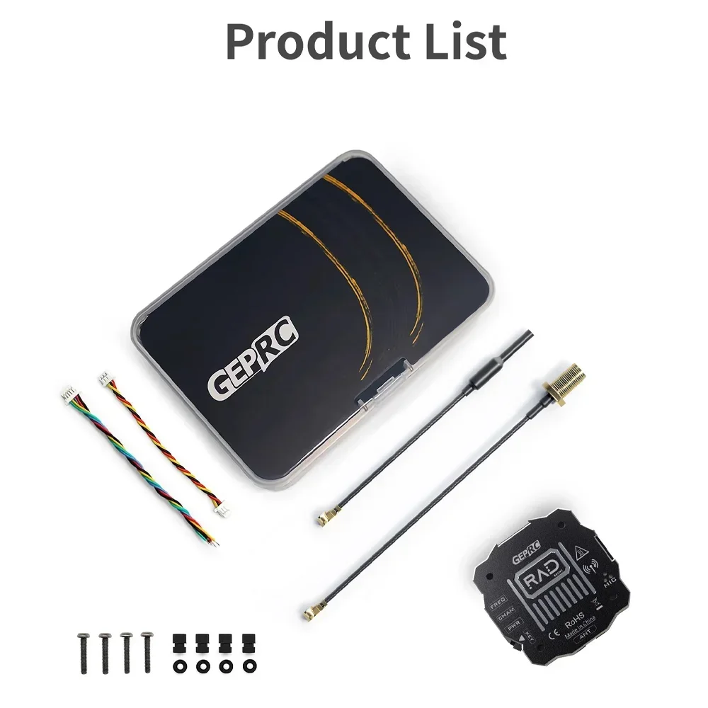 GEPRC RAD MINI 1W 5,8G 1000mW FPV VTX 2-6S 20X20mm accesorios RC