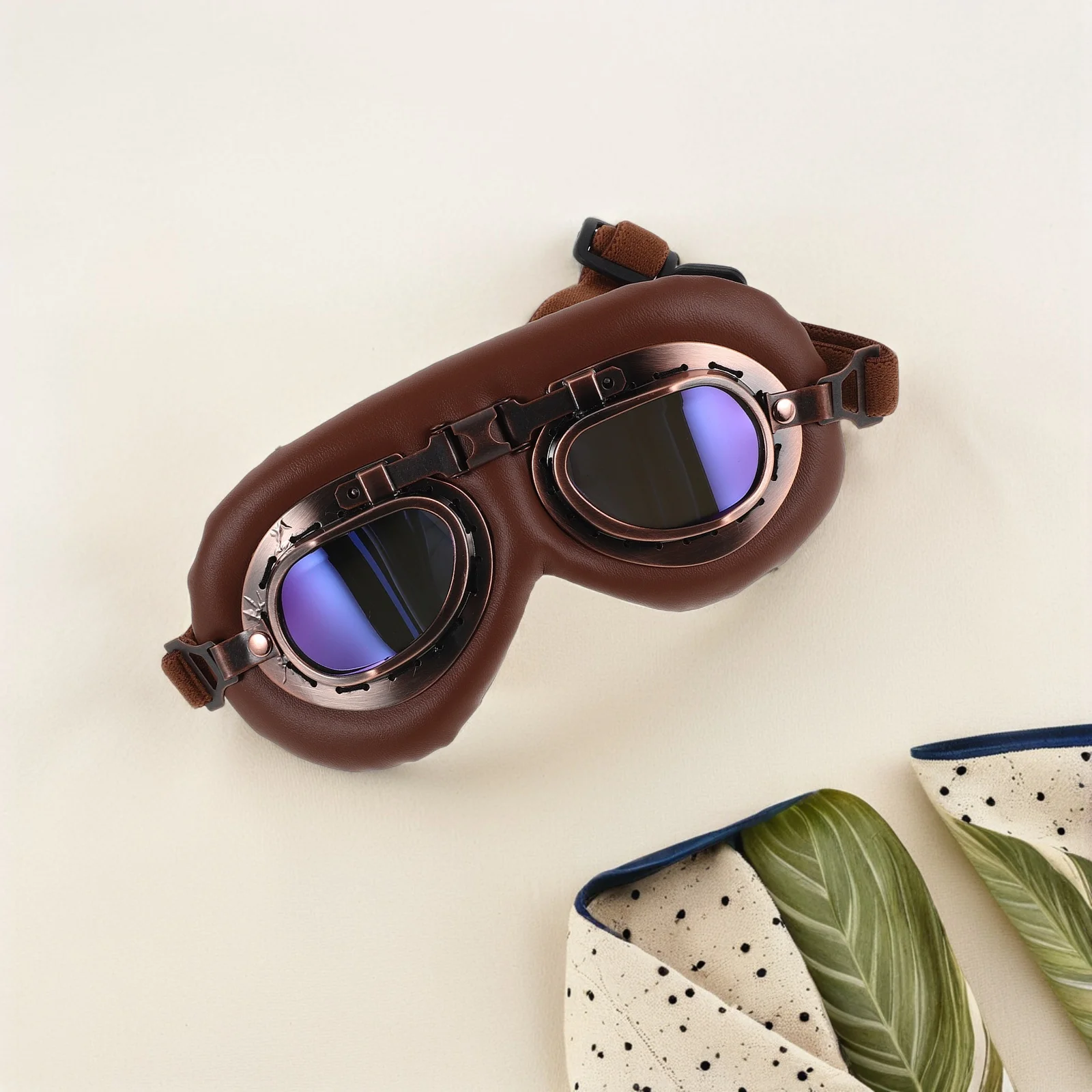 

Foldable Dog Goggles Pet Sunglasses Small Large Dogs Adjustable Strap Outdoor Eye Protector Windproof Waterproof Dog Glasses