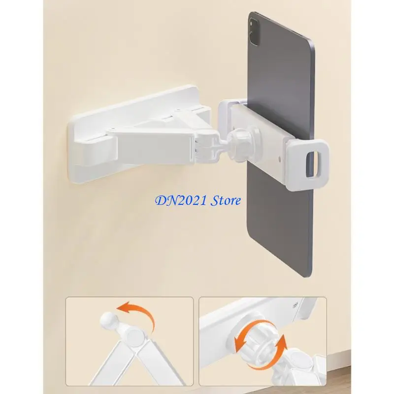 

F3KE Customizable Phone And Tablet Wall Mount Support With Strong Adhesive Base