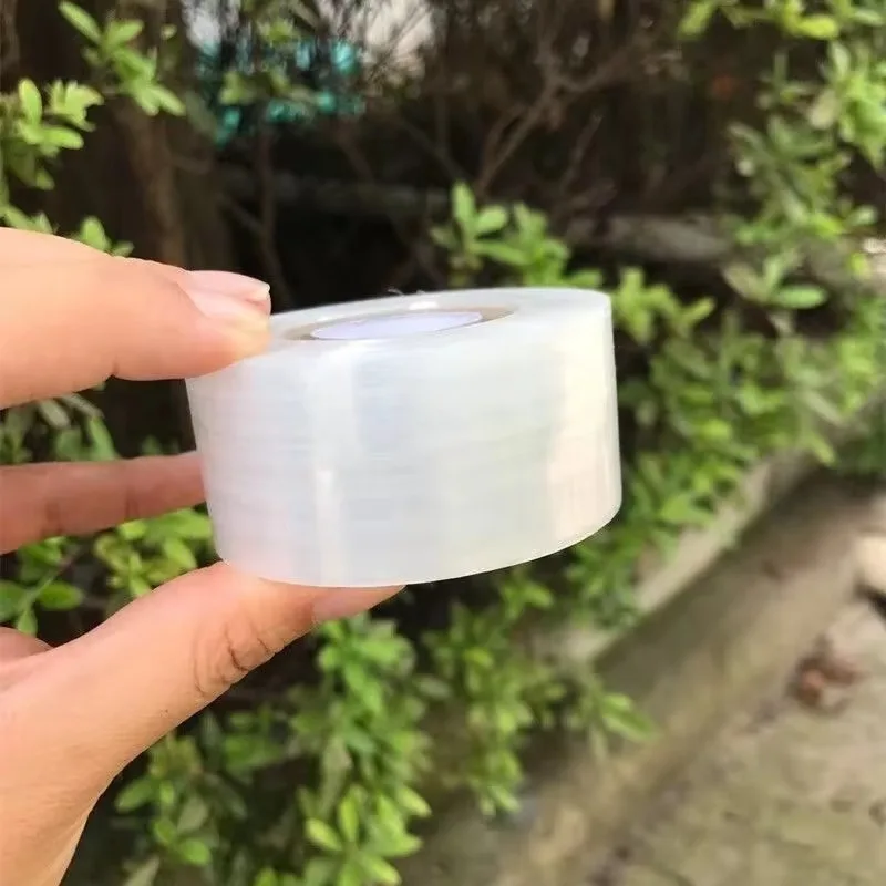 200m Length Eco-Friendly Biodegradable Grafting Tape Graft Membrane Gardening Bind Belt PE Grafting Tape Packaging wrapping film