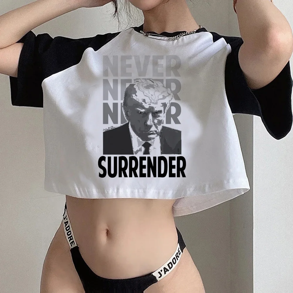 Trump 2024 fairy grunge  yk2 graphic  crop top girl graphic  korean fashion trashy clothes