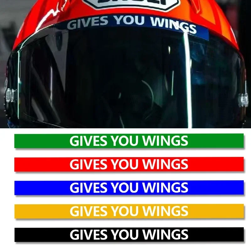 Multi Color Speed Boost Vinyl Decals Pack, Waterproof Racing Slogan Stickers for Motorbike Helmet Visor Exterior Decor