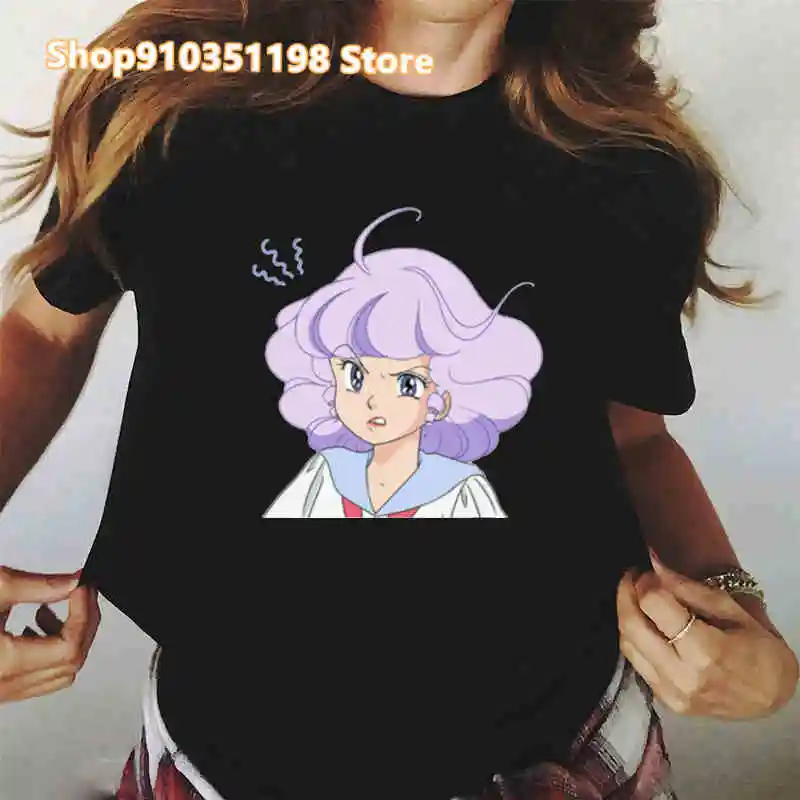 Anime Creamy Mami Women\'s Magical Angel T Shirt Cute Kawaii Girls TShirt Oversized Tees Tops Harajuku Short Sleeve drop,ship