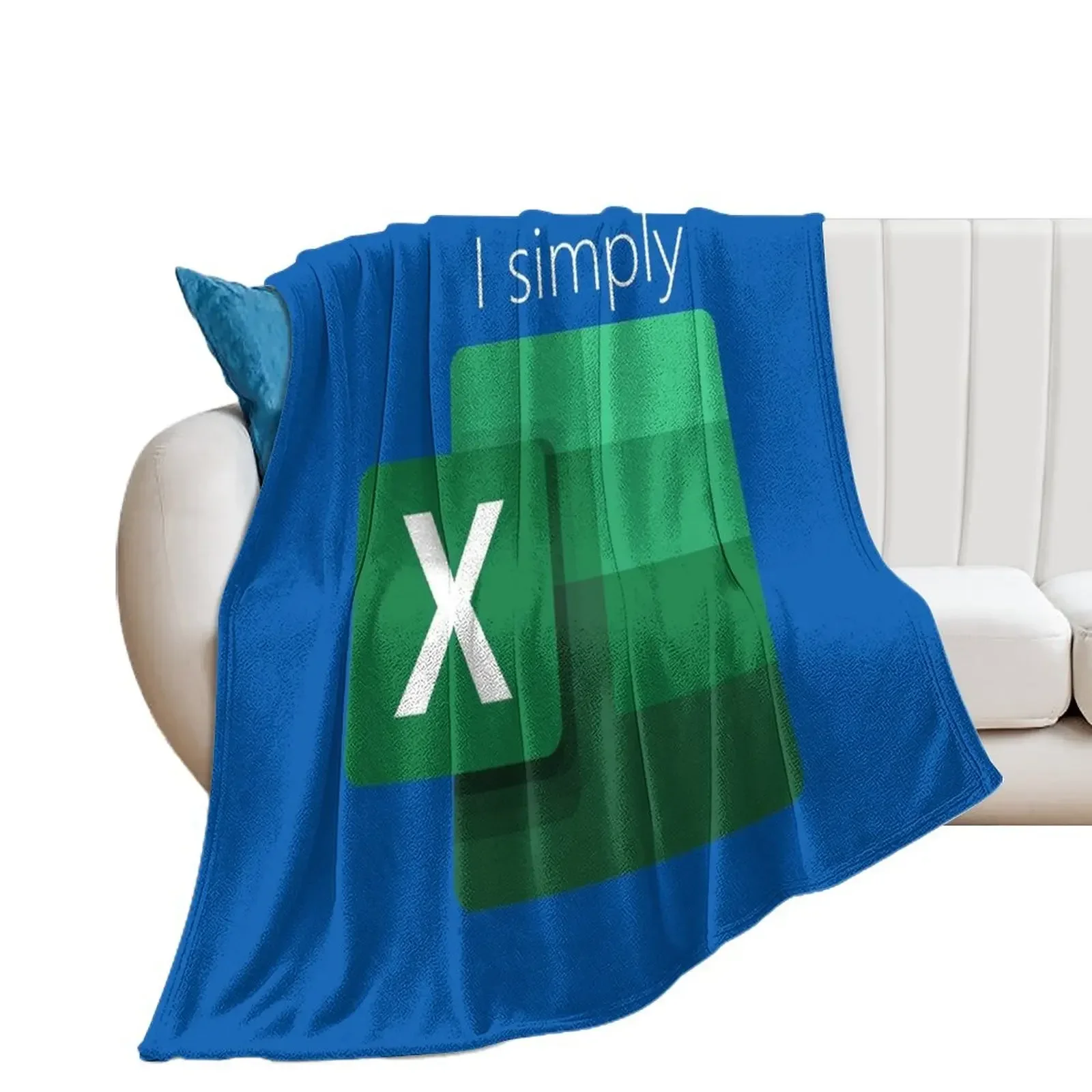 I simply Excel Throw Blanket Furry Cute Plaid heavy to sleep Blankets