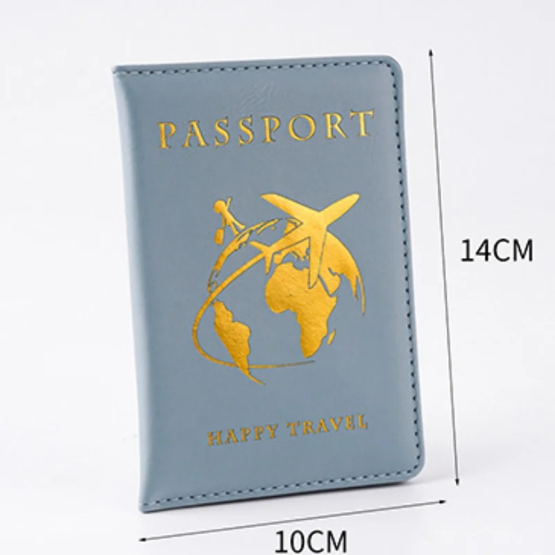 2025, neue globale Farbwechsel, PU-Passhülle, Ticket-Clip, Reisepasshülle, Ausweishalter, Reisebrieftasche, Reisezubehör