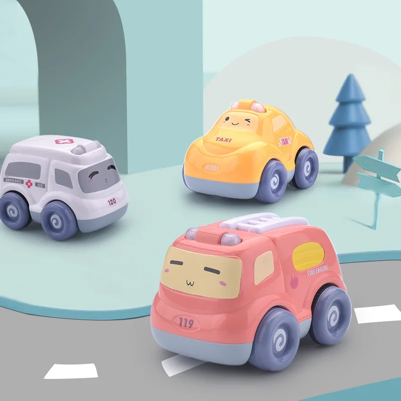 Voiture jouet Montessori pour bébé garçon, cadeau d'anniversaire pour tout-petit de 6 à 12 mois, jeux de voiture pour enfants de 1 an