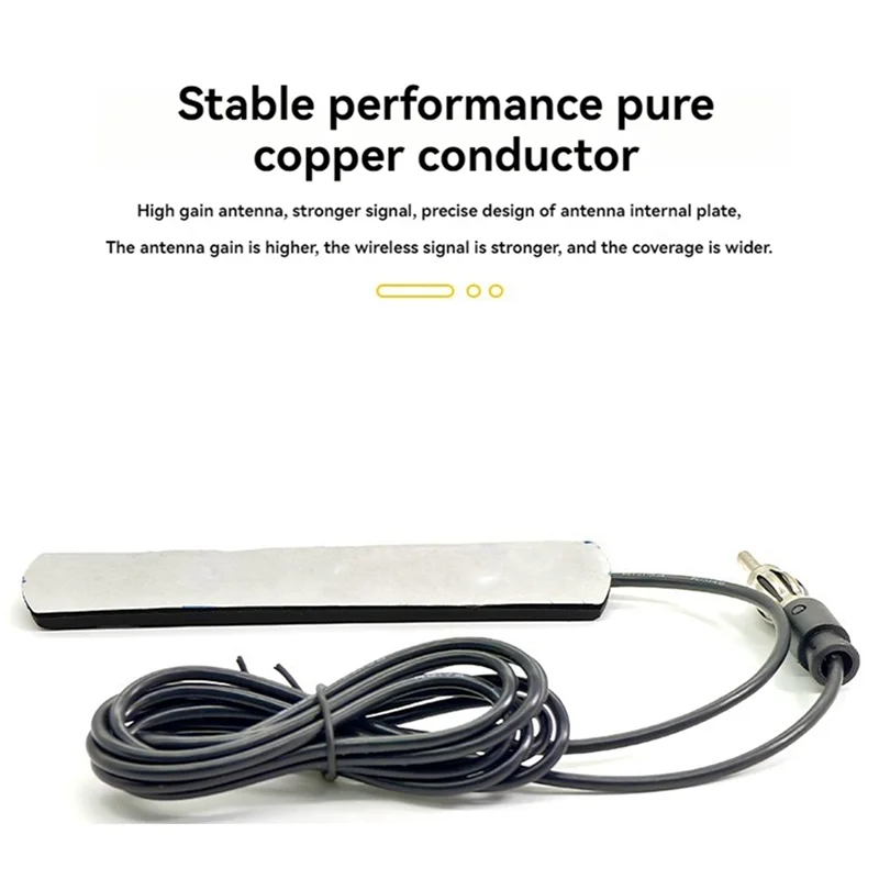ABKQ-2X 4G Радиоантенна AM/FM Антенна FM Коротковолновая антенна Усилитель сигнала для автомобиля